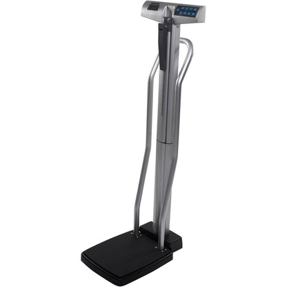 Health o Meter Scale Handlebars - 53.6" Height x 14.1" Width x 21.1" Depth - Gray - 1 Each