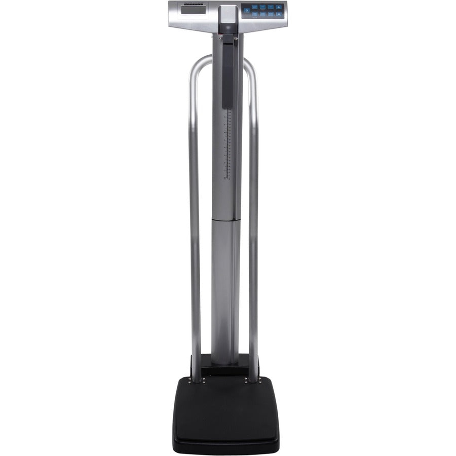 Health o Meter Scale Handlebars - 53.6" Height x 14.1" Width x 21.1" Depth - Gray - 1 Each