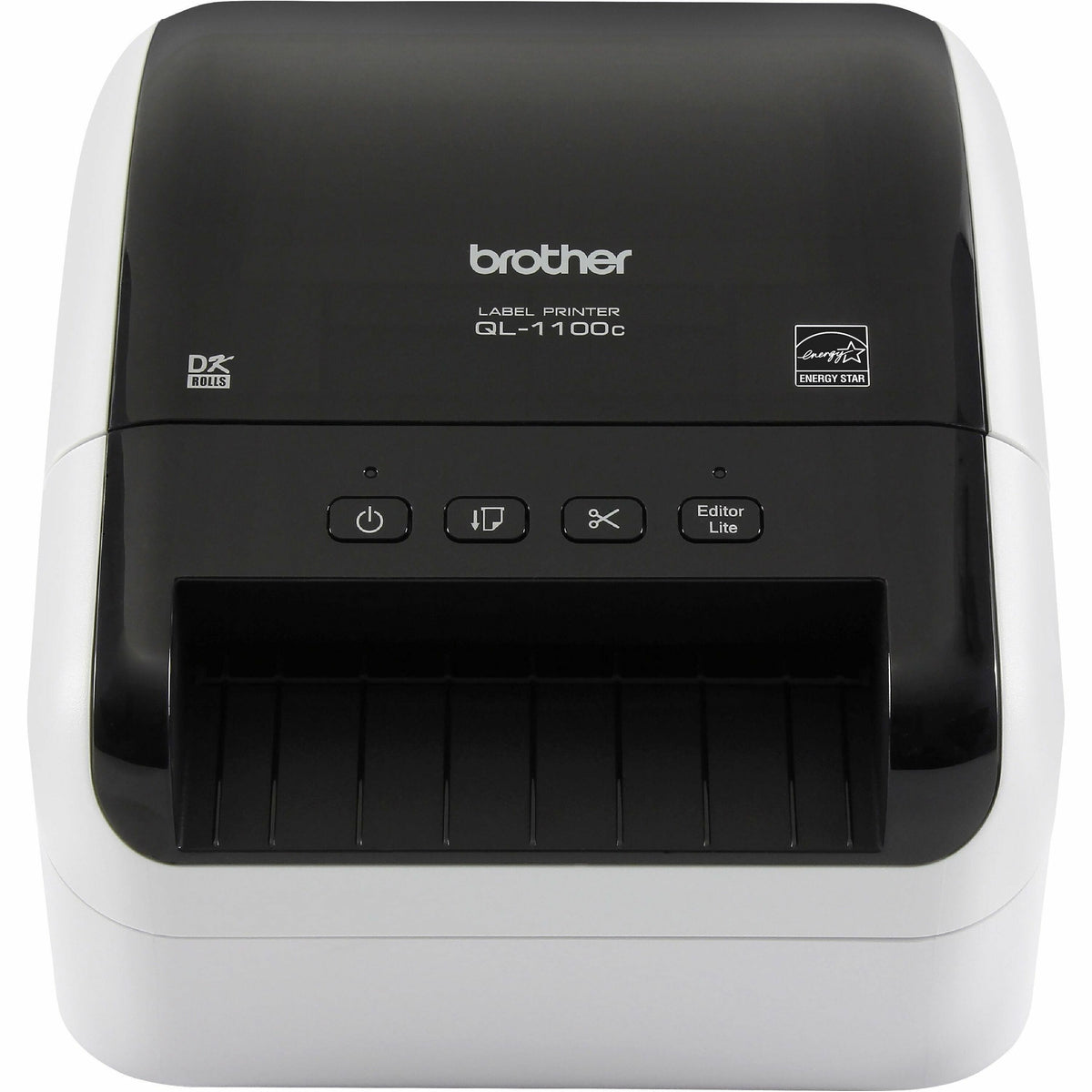 Brother QL-1100C Wide Format, Professional Label Printer - 4" Print Width - 1.2 lps Mono - 300 dpi - 4.09" Label Width x