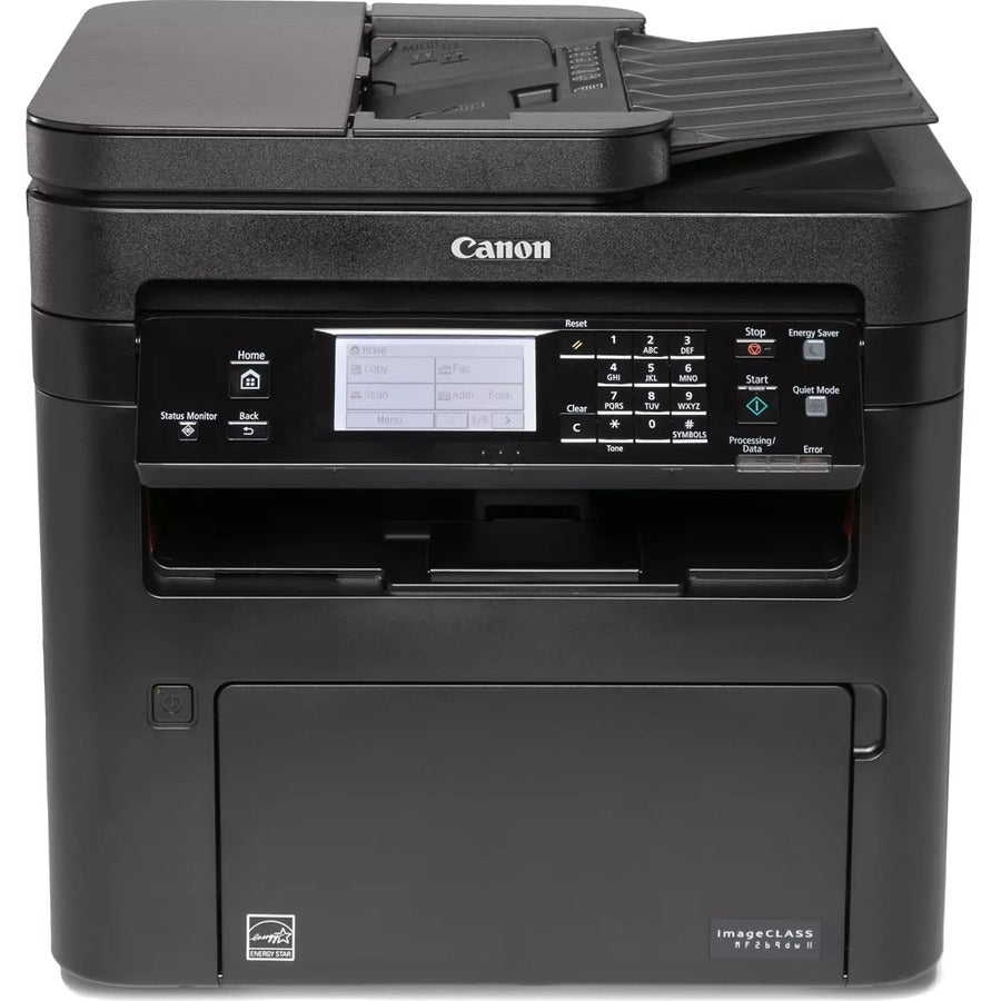 Canon imageCLASS MF269dw II Wireless Laser Multifunction Printer - Monochrome - Black - Copier/Fax/Printer/Scanner - 30 