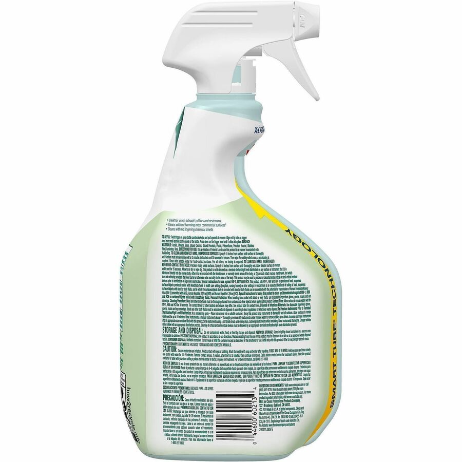 CloroxPro™ EcoClean Disinfecting Cleaner Spray - Ready-To-Use - 32 fl oz (1 quart) - Fresh Scent - 1 Each