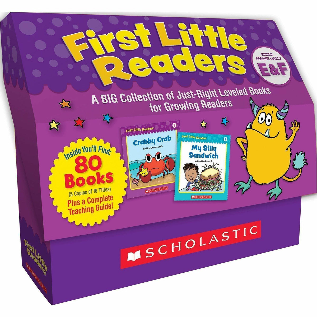 Scholastic First Little Readers Books Set Printed Book - Book - Grade Pre K-2 - 5 Copies of 16 Titles/Set - 1 Each