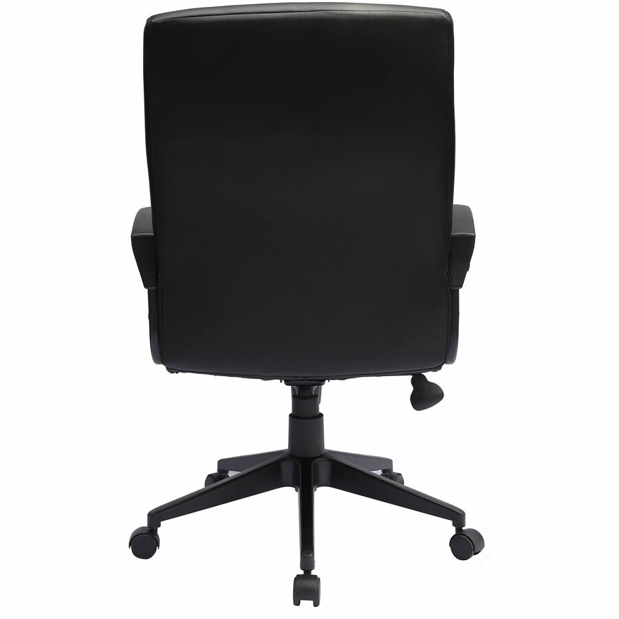 Boss Ribbed Back Task Chair - Black Seat Color - Vinyl Seat Material - Black Back Color - Vinyl Back Material - Black Fr