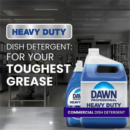 Dawn Manual Pot/Pan Detergent - 38 fl oz (1.2 quart) - Heavy Duty - Blue - 64 / Pallet