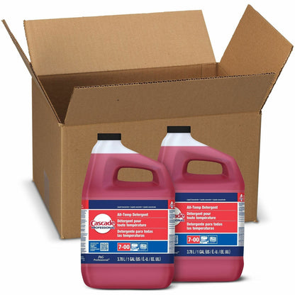 Cascade Professional All-Temp Detergent - For Dish - Concentrate - Liquid - 128 fl oz (4 quart) - 2 / Carton