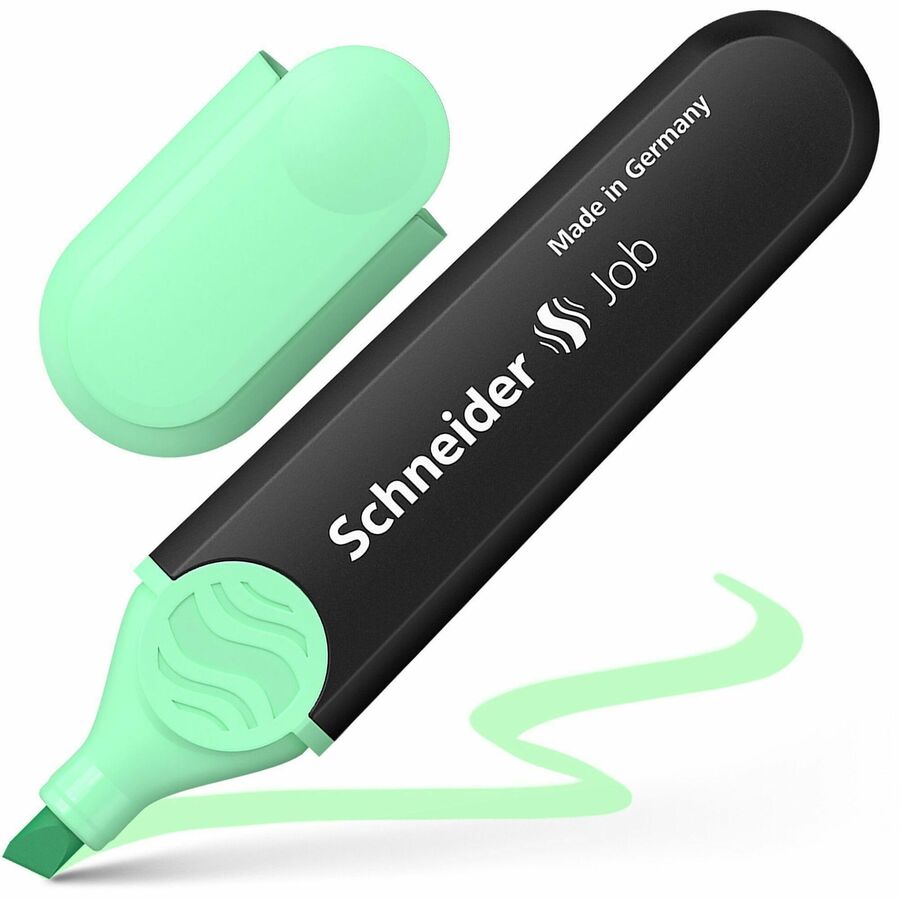 Schneider Job Pastel Highlighters - Pastel Turquoise, Pastel Vanilla, Pastel Peach, Pastel Rose, Pastel Lavender, Pastel