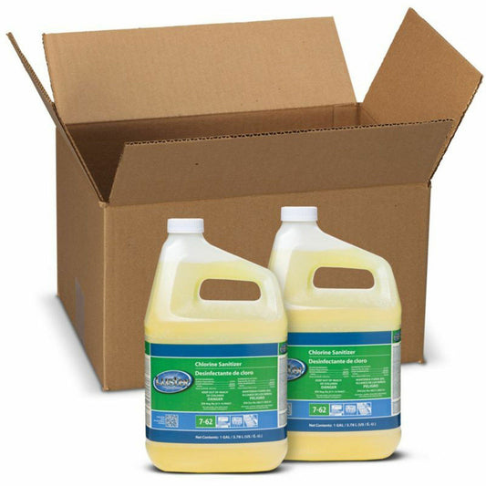 P&G Luster Chlorine Sanitizer - 128 fl oz (4 quart) - Phthalate-free, Triclosan-free, Alkylphenol-free - Blue - 2 / Cart