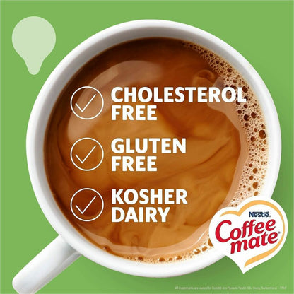 Coffee mate Irish Creme Nondairy Liquid Creamer Singles - Irish Cream Flavor - 0.38 fl oz (11 mL) - 180 / Carton