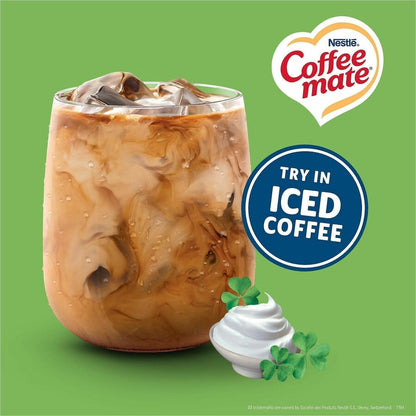 Coffee mate Irish Creme Nondairy Liquid Creamer Singles - Irish Cream Flavor - 0.38 fl oz (11 mL) - 180 / Carton