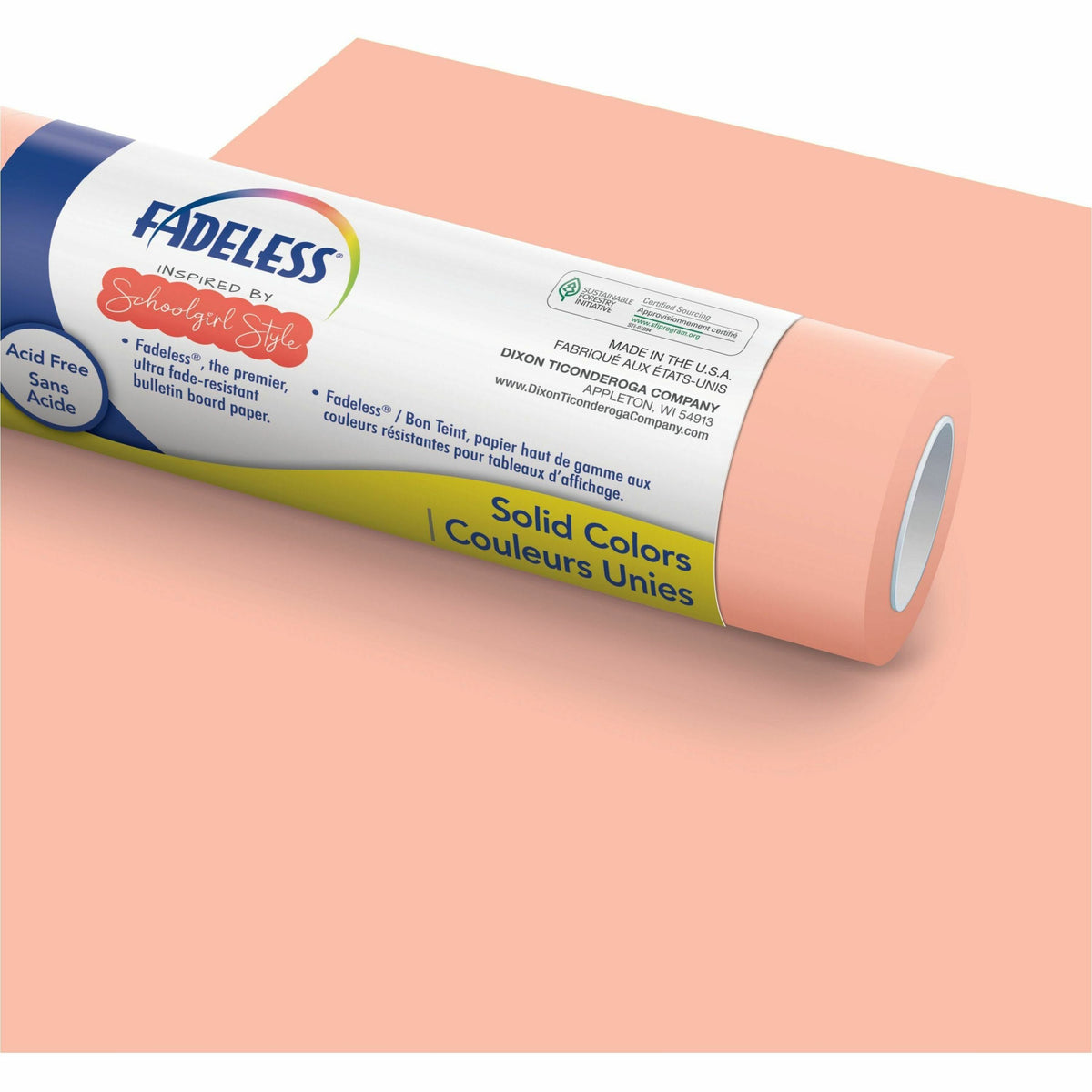 Fadeless Bulletin Board Paper Rolls - Bulletin Board, Classroom, Art - 48" Width x 50 ft Length - 50 lb Basis Weight - C