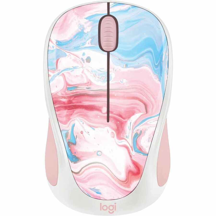 Logitech Design Collection Limited Edition Wireless Mouse - Optical - Wireless - Radio Frequency - USB - 1000 dpi - Scro