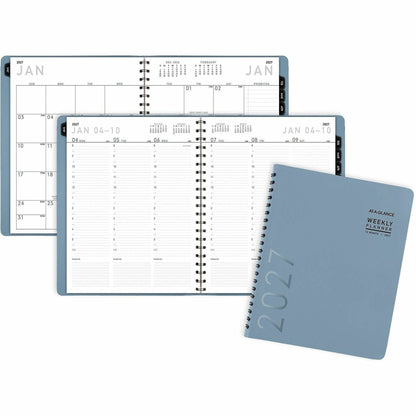 At-A-Glance Contemporary Weekly/Monthly Planner - Large - Weekly, Monthly - 12 Month - January 2027 to December 2027 - 8