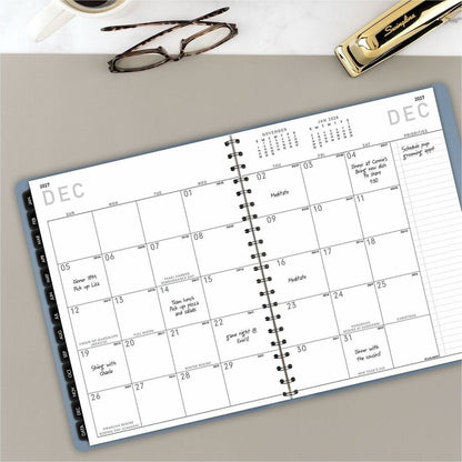 At-A-Glance Contemporary Weekly/Monthly Planner - Large - Weekly, Monthly - 12 Month - January 2027 to December 2027 - 8