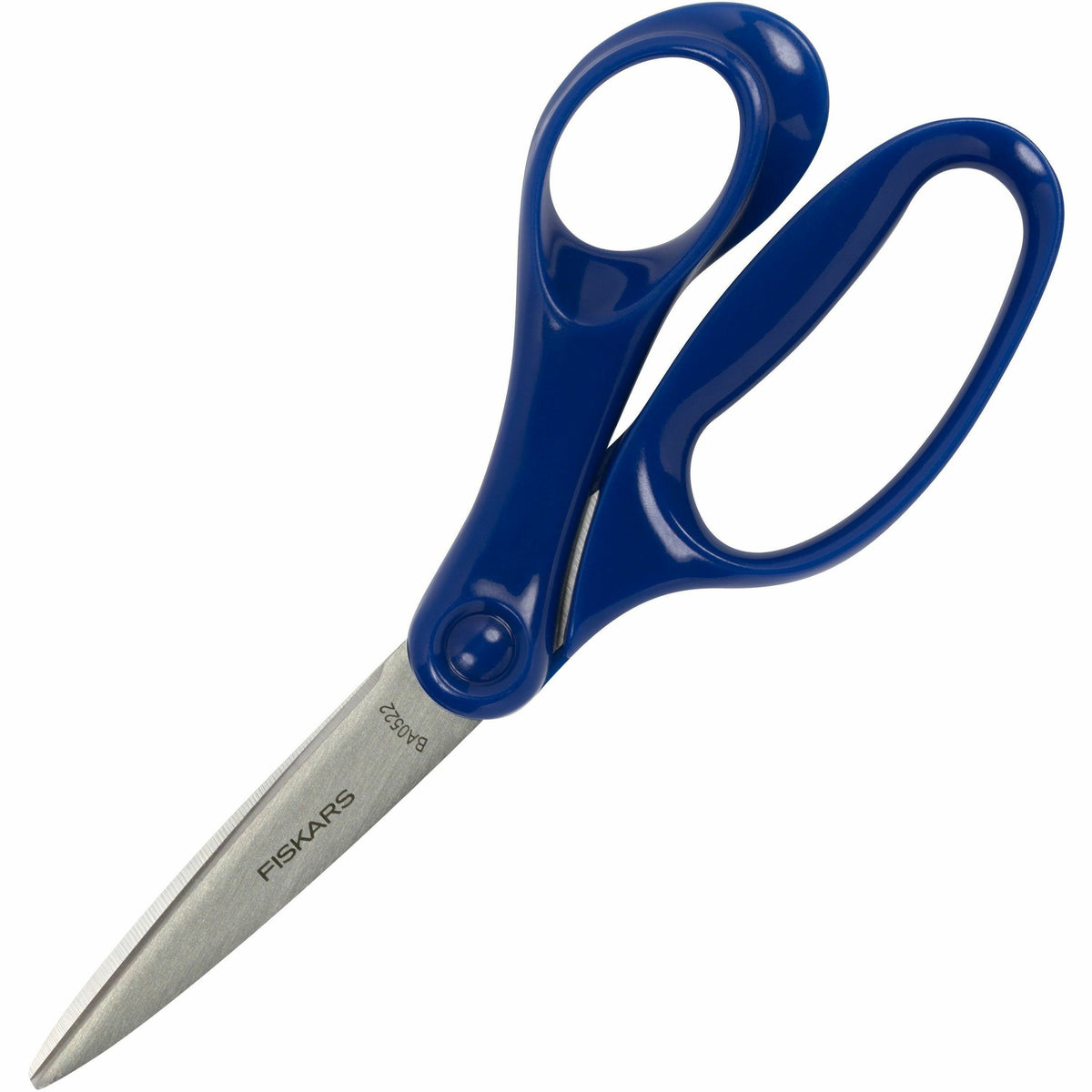 Fiskars Student Scissors - 7" Overall Length - Left/Right - Stainless Steel - Turquoise, Red, Lime, Blue, Pink, Purple -