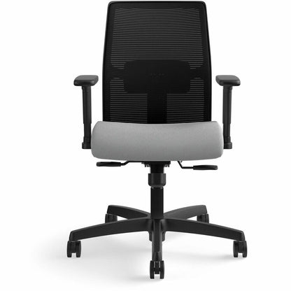 HON - Frost Seat Color - Fabric Seat Material - Mesh Back Material - Black Frame Color - 5-star Base - 1 Each