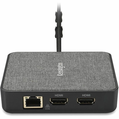 Kensington MD120U4 USB4 Portable Docking Station - for Monitor, Notebook - USB4 - 2 Displays Supported - 4K, 8K - 3840 x