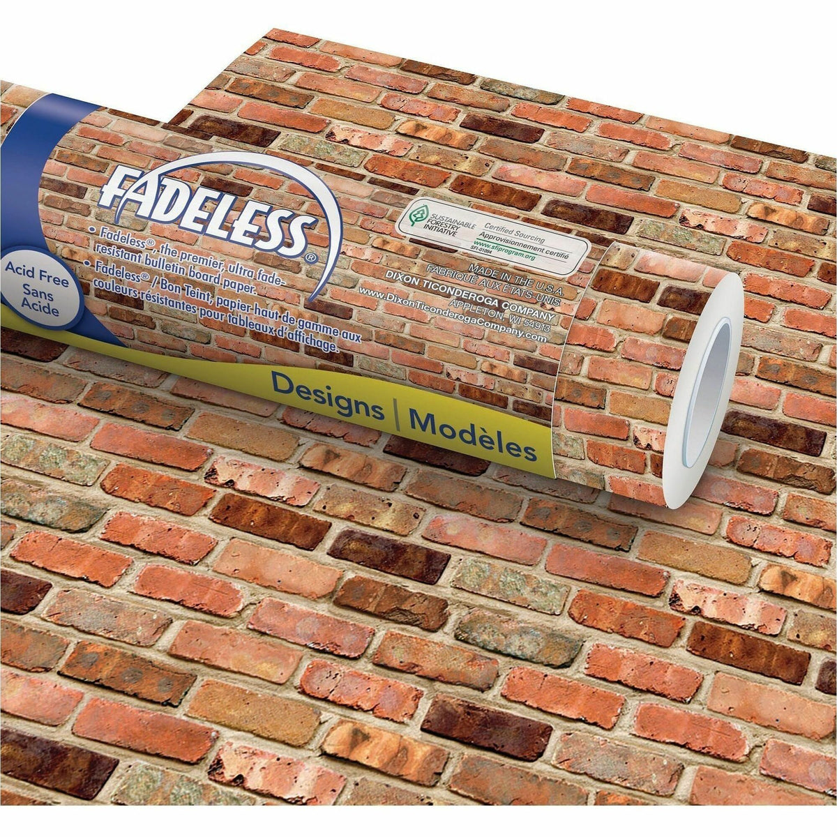 Fadeless Bulletin Board Paper Rolls - Classroom, Door, File Cabinet, School, Home, Office Project, Display, Table Skirti
