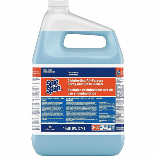Spic and Span Concentrated Cleaner - Ready-To-Use/Concentrate - 128 fl oz (4 quart) - Heavy Duty, Streak-free, Disinfect