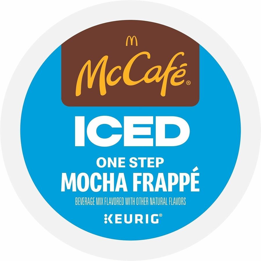 McCafé® K-Cup Iced One-Step Mocha Frappe - Compatible with Keurig Brewer - Ice Coffee - Medium - K-Cup - Mocha Frappé - 
