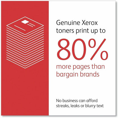 Xerox Original High Yield Laser Toner Cartridge - Box - Return Program - Yellow - 1 Each - 7000 Pages