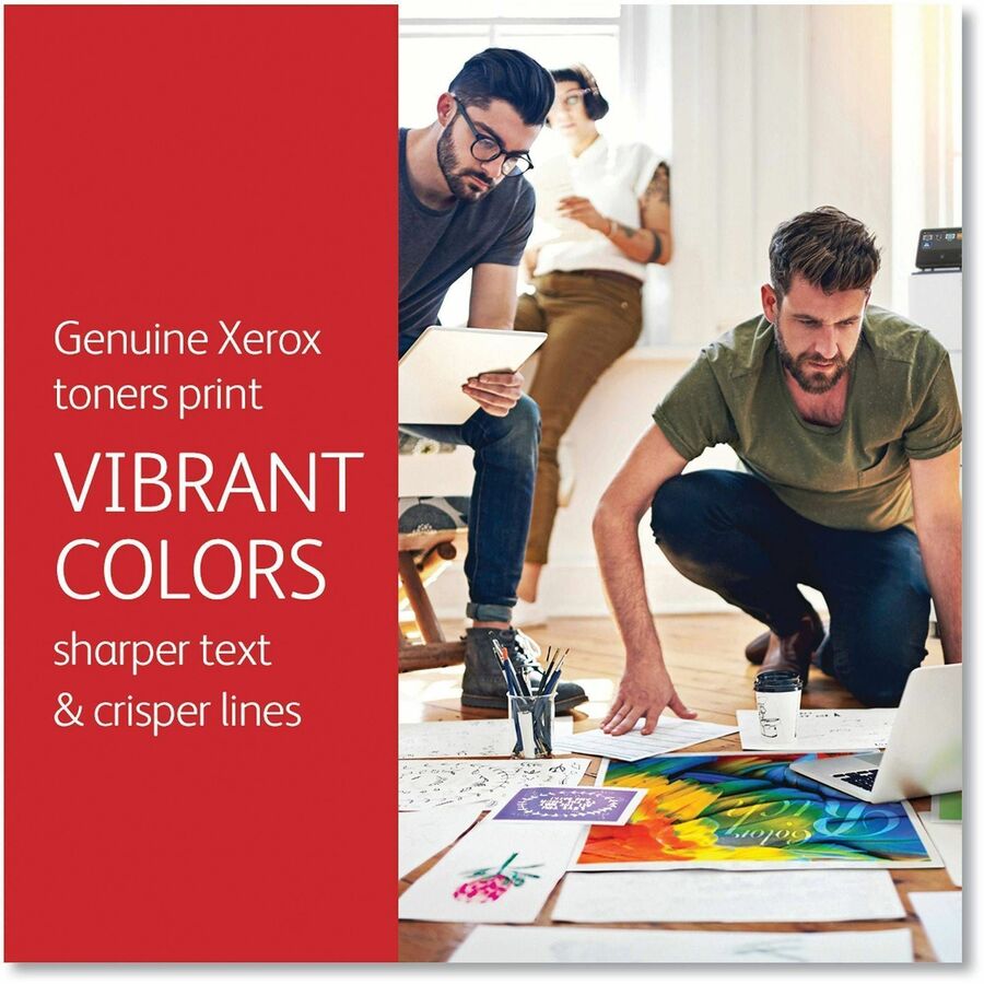 Xerox Original High Yield Laser Toner Cartridge - Box - Return Program - Yellow - 1 Each - 7000 Pages