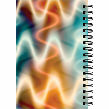 Pacon Fashion Sketch Book - 75 Pages - Spiral - 120 g/m² Grammage - 9" x 6" Sheet Size - Neon Neon Abstract Cover - 1 Ea