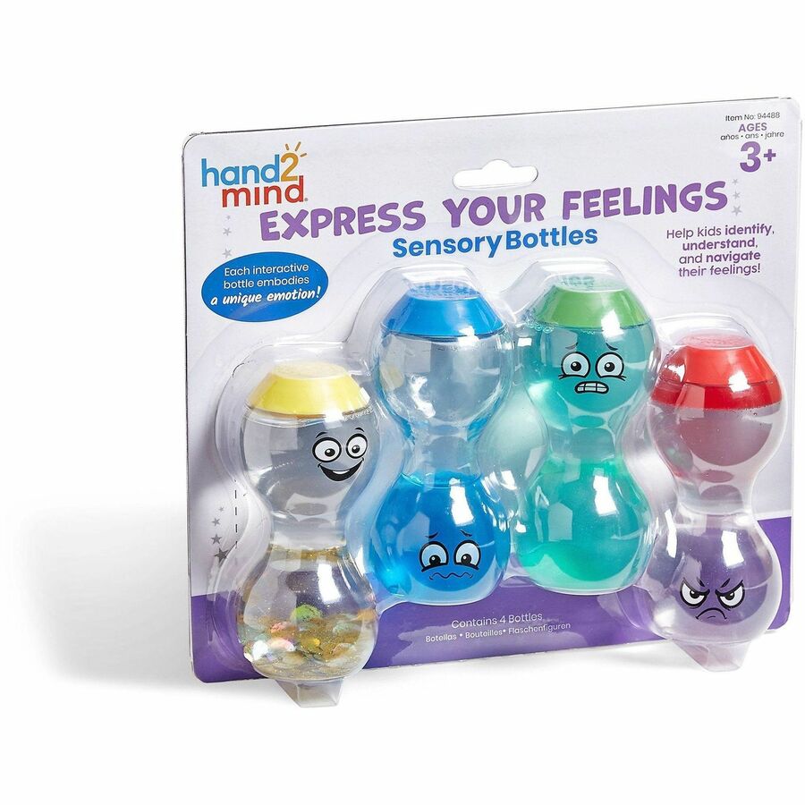 Learning Resources Express Your Feelings Sensory Bottles - Theme/Subject: Learning - Skill Learning: Feeling, Emotion, S