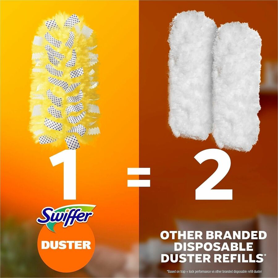 Swiffer Heavy-Duty Dust Kit - Yellow - 12 / Carton