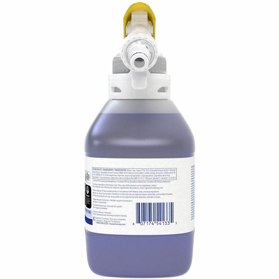 Diversey Glance NA Glass/Multisurface Cleaner - Concentrate - 50.7 fl oz (1.6 quart) - 7 pH - 2 / Carton