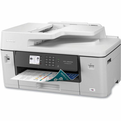 Brother MFC-J6540DW Wireless Inkjet Multifunction Printer - Color - Copier/Fax/Printer/Scanner - 28 ppm Mono/28 ppm Colo