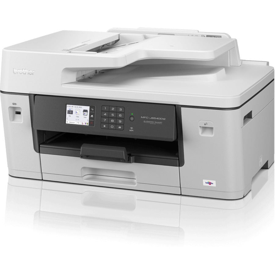 Brother MFC-J6540DW Wireless Inkjet Multifunction Printer - Color - Copier/Fax/Printer/Scanner - 28 ppm Mono/28 ppm Colo