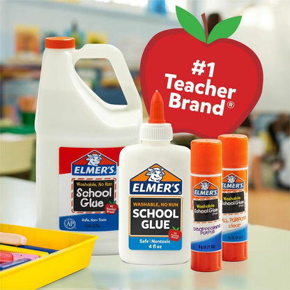 Elmer's Washable School Glue - 1 gal - Clear - 1 Each