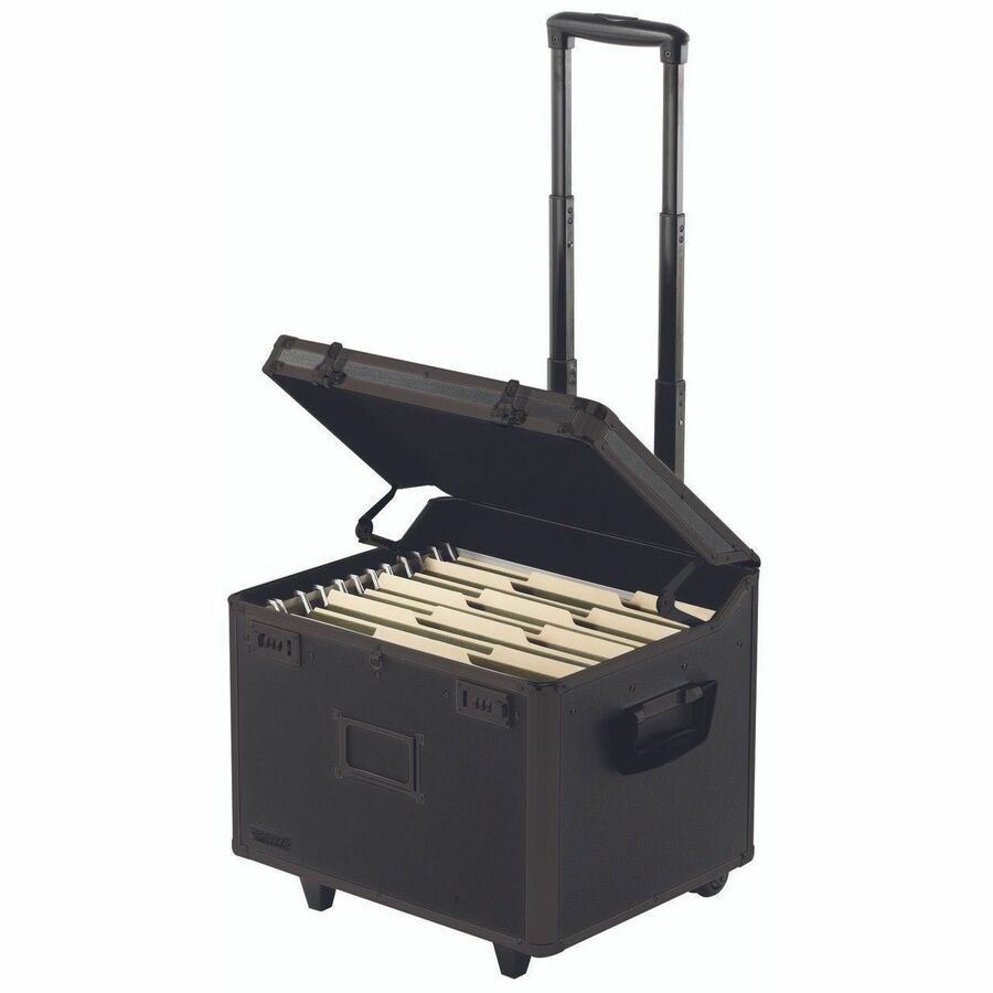 Vaultz Locking Mobile File Chest - Internal Dimensions: 15.83" Width x 12.95" Depth x 10.24" Height - 1 Each