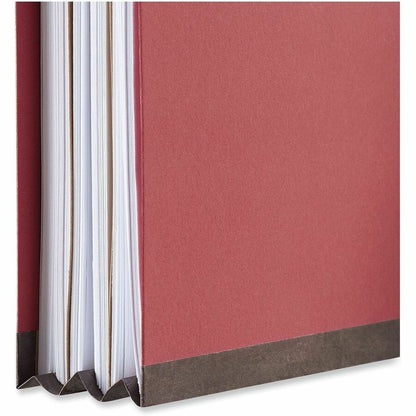 Universal 2/5 Tab Cut Letter Recycled Classification Folder - 2" Expansion - 4 Fastener - 2" Fastener Capacity - Top Tab