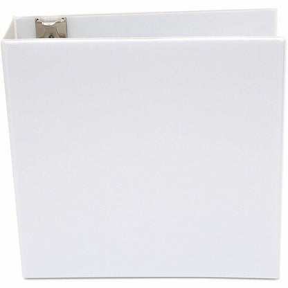 Universal Economy Round Ring View Binder, 3 Rings, 3" Capacity, 11 x 8.5, White - 3" Binder Capacity - 460 Sheet Capacit