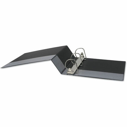 Universal Slant D-Ring View Binder, 3 Rings, 3" Capacity, 11 x 8.5, Black - 3" Binder Capacity - 600 Sheet Capacity - 3 