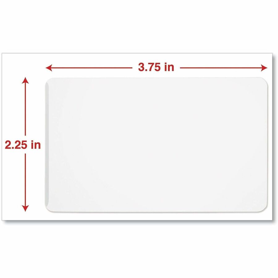Universal Laminating Pouch - Sheet Size Supported: Business Card 3.50" Width x 2" Length - 100 / Box