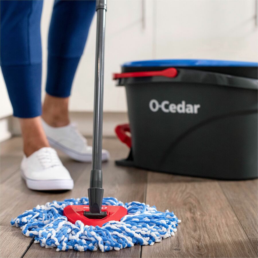O-Cedar EasyWring Rinse Clean Mop Refill - MicroFiber - Multi - 2 / Pack