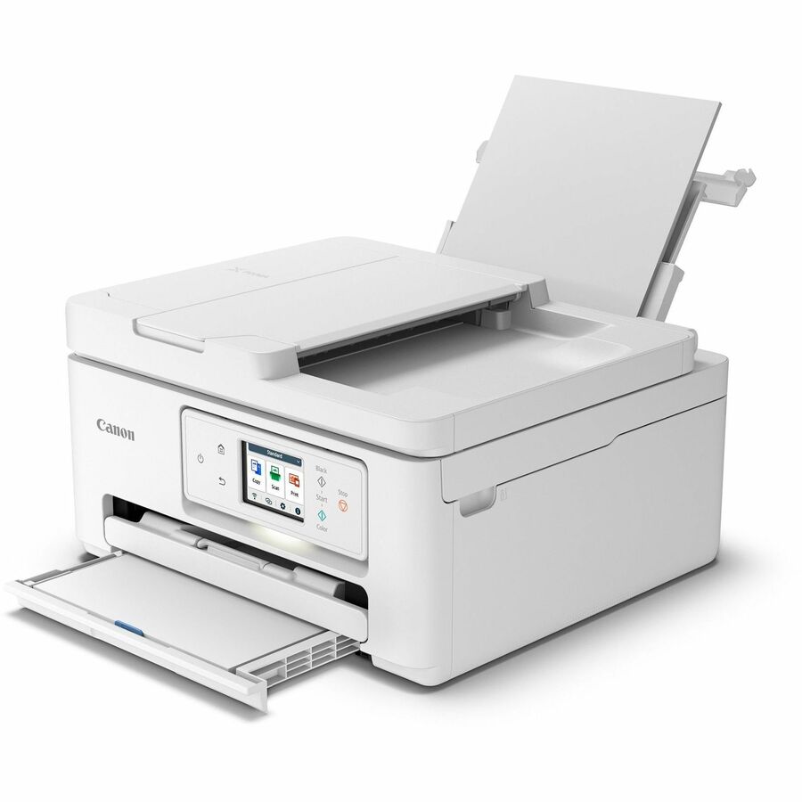 Canon PIXMA TR7820 Wireless Inkjet Multifunction Printer - Color - White - Copier/Printer/Scanner - 1200 x 1200 dpi Prin