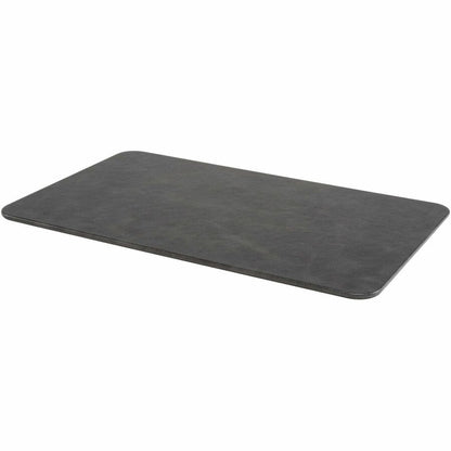 Allsop Leatherette Mousepad - 0.25" Height x 14.20" Width x 8.60" Depth - Black - Vegan Leather, Leatherette - 1 Each