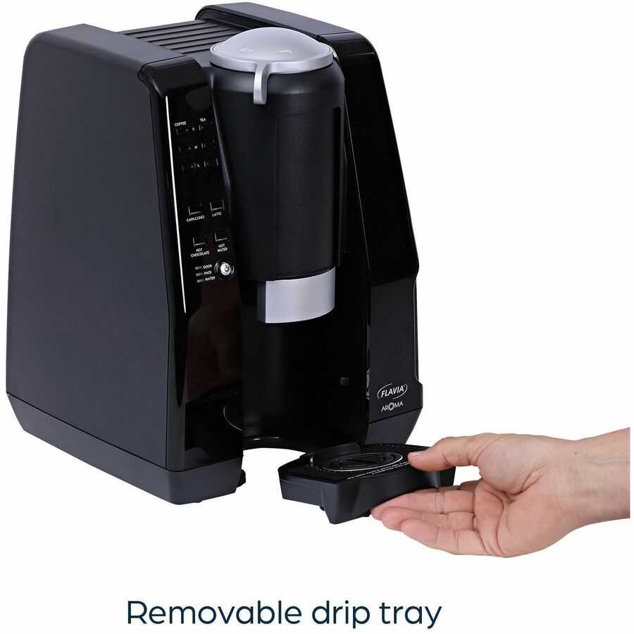 Flavia Aroma Coffee Maker - 1440 W - 2.53 quart - 1 Cup(s) - Single-serve - Black