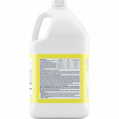 Professional Lysol Deodorizing Cleaner - For Multi Surface - Concentrate - 128 fl oz (4 quart) - Lemon Scent - 4 / Carto
