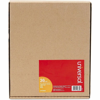 Universal Customizable Index Dividers - Side Tab(s) - 5 Tab(s)/Set - 8.5" Divider Width x 11" Divider Length - 3 Hole Pu