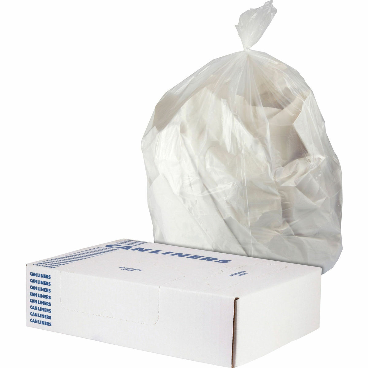 Heritage Linear Low Density Can Liners - 33 gal Capacity - 33" Width x 2 mil (51 Micron) Thickness - Low Density - Clear