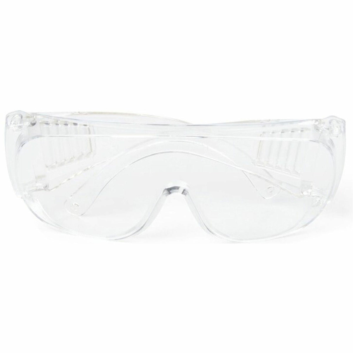 Medline Visitor Safety Glasses - Regular - Clear - Latex-free, Comfortable, Disposable - 144 / Carton