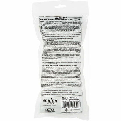 Medline Visitor Safety Glasses - Regular - Clear - Latex-free, Comfortable, Disposable - 1 Each