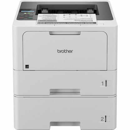 Brother HL-L5210DW Desktop Wireless Laser Printer - Monochrome - 48 ppm Mono - 1200 x 1200 dpi Print - Automatic Duplex 