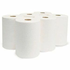 Morcon Valay Premium TAD Hardwound Paper Towels - 1 Ply - 10" Width x 550 ft Length - 8" Roll Diameter - 2" Core - White