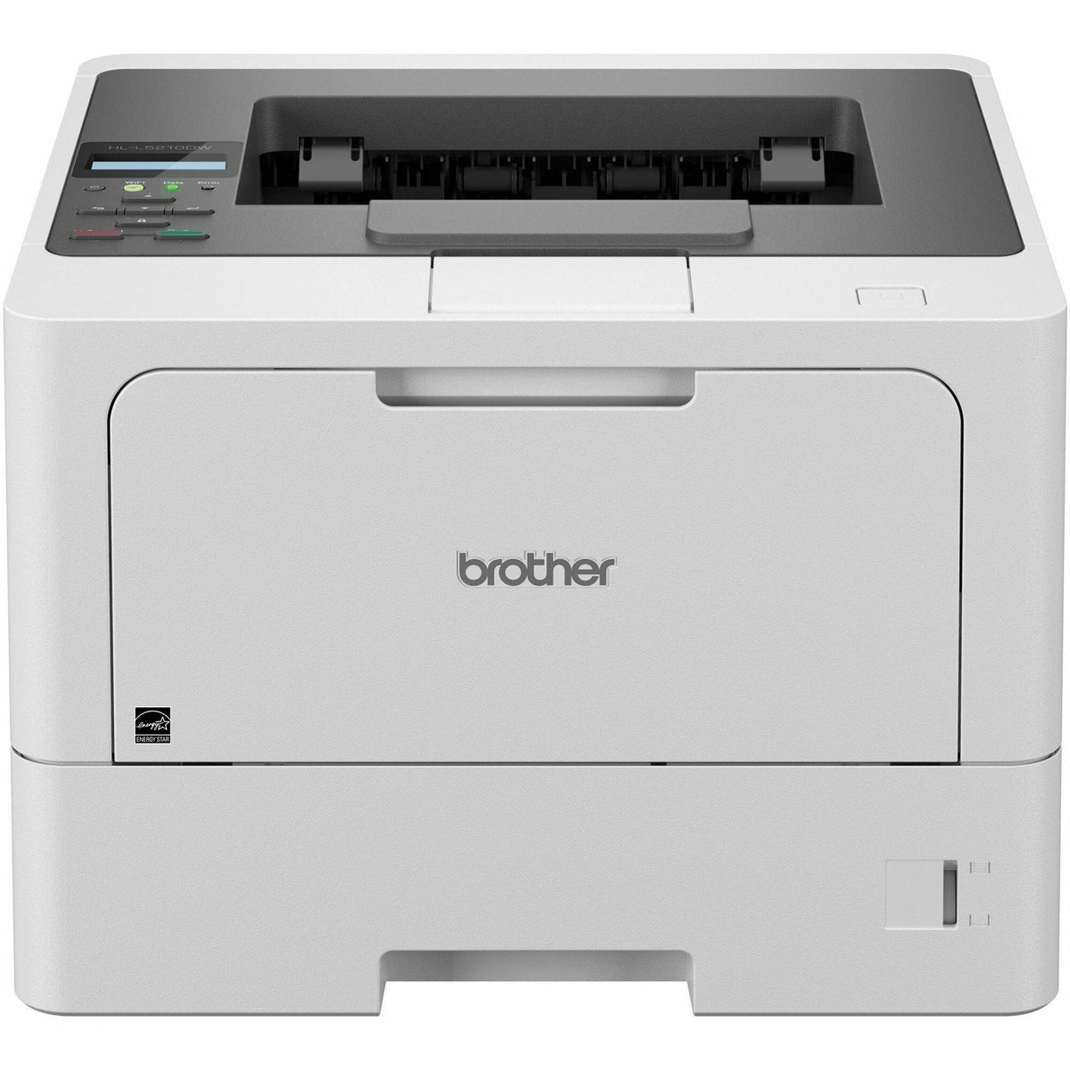 Brother HL-L5210DW Desktop Wireless Laser Printer - Monochrome - 48 ppm Mono - 1200 x 1200 dpi Print - Automatic Duplex 
