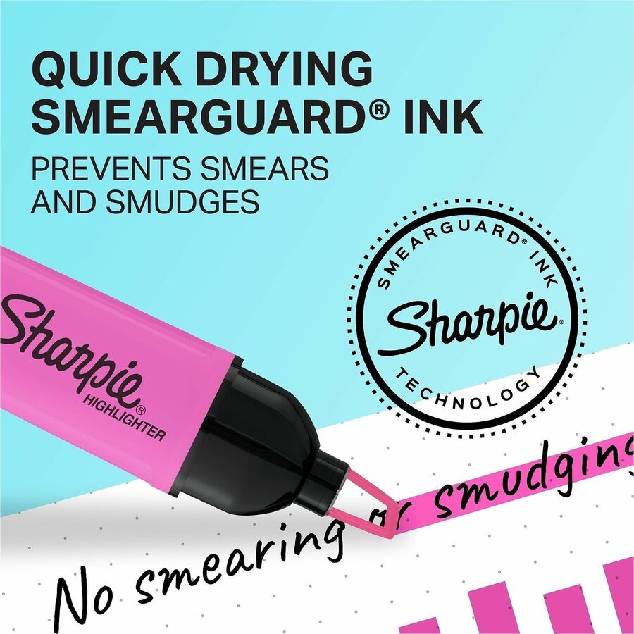 Sharpie Clear View Highlighter - Assorted Ink - 3 / Pack